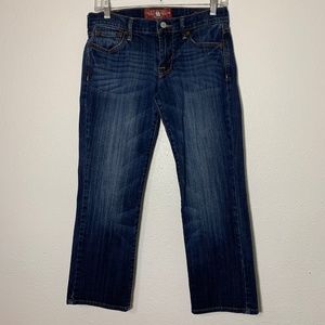 Lucky Brand Womens 2/26 Sweet n Crop Blue Jeans